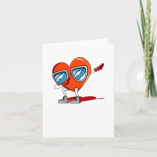 Tarjeta Id Write A Card But I Hate You Valentines Day Humo (Anverso)