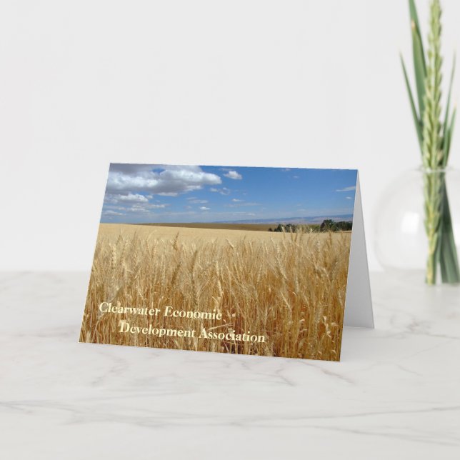 Tarjeta Idaho Palouse - modificado para requisitos (Anverso)