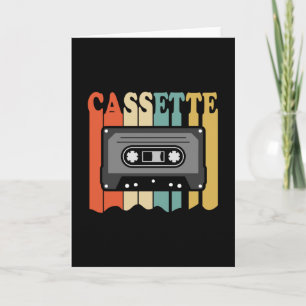 Tarjeta Idea de regalo de cumpleaños Retro Cassette 1969