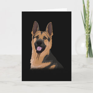 Tarjeta Idea de regalo de perro pastor alemán