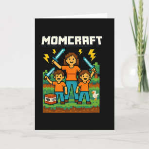 Tarjeta Idea de regalo del Día de la Madre para Momcraft M
