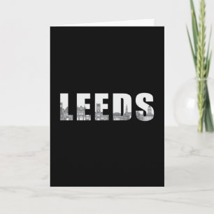 Tarjeta Idea de regalo divertido del paisaje urbano de Lee