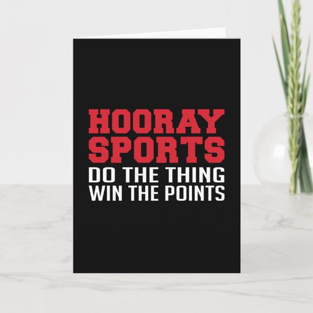 Tarjeta Idea divertida de regalo para el equipo de fútbol  (Anverso)