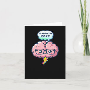 Tarjeta ¡Ideas de Brainstorm! Consejo Para Todos Los Pegat