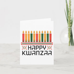 Tarjeta Ideas de Celebración de Kwanzaa Unidad en Kwanza F