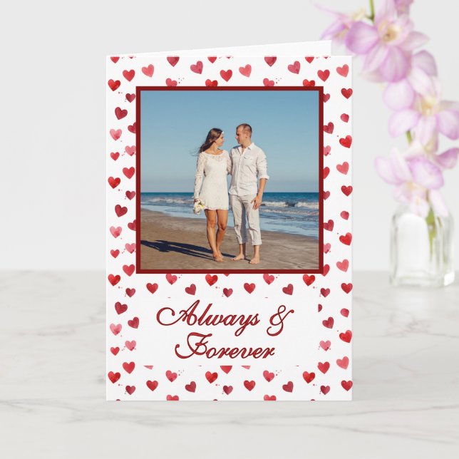 Tarjeta Ideas fáciles de regalos de San Valentín para novi (Orquídea)