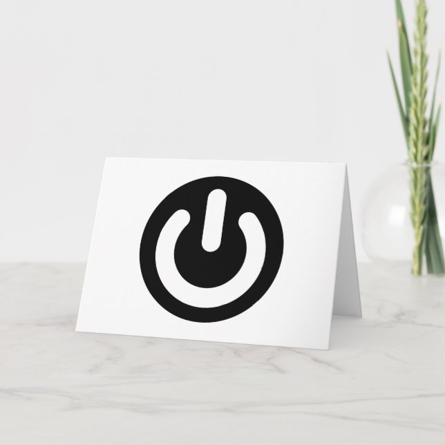 Tarjeta Ideología de poder geek (Anverso)