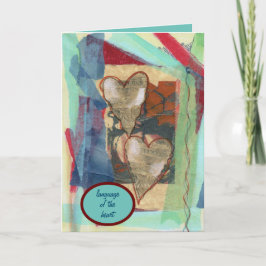 Tarjeta "Idioma del corazón"