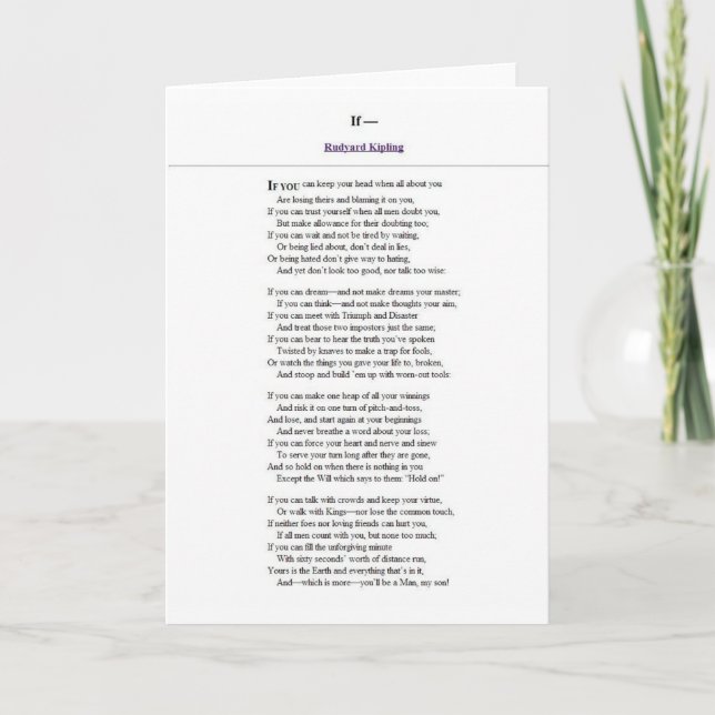Tarjeta If_by_Rudyard_Kipling.JPG (Anverso)
