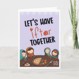 Tarjeta Iftar Invite - Friends