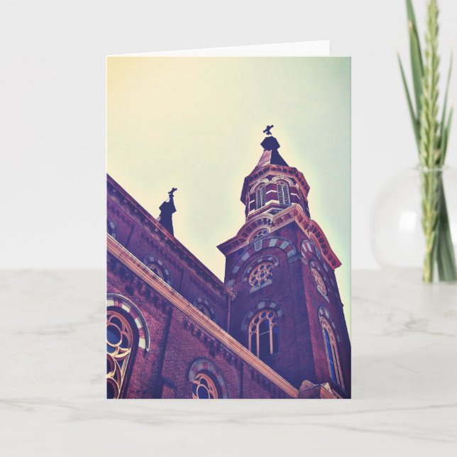 Tarjeta Iglesia Católica de Santa María (Anverso)