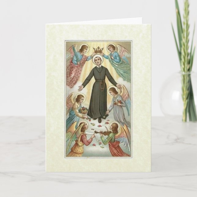 Tarjeta Iglesia católica St. Gerard Majella (Anverso)