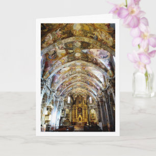 Tarjeta Iglesia de San Nicolás en la ciudad de Valencia