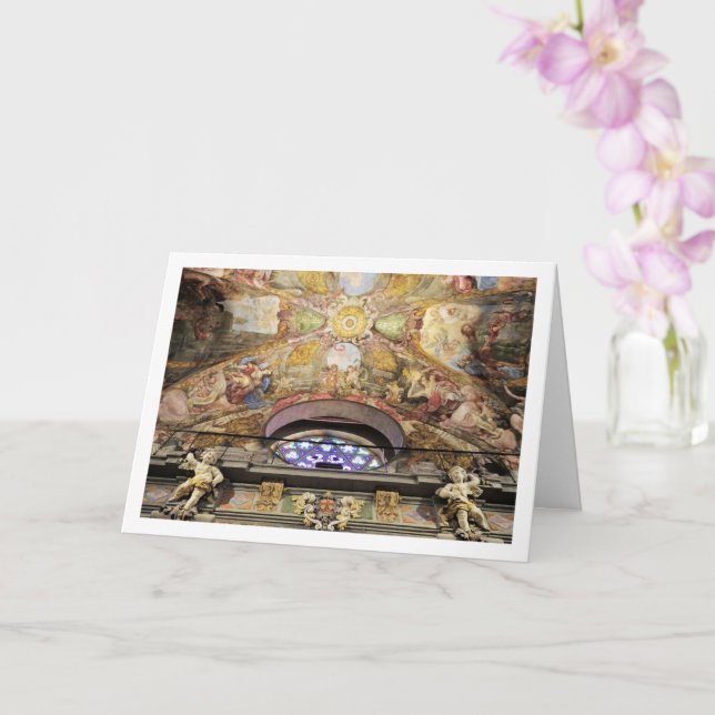 Tarjeta Iglesia de San Nicolás, Valencia (Orquídea)