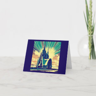 Tarjeta Iglesia Futurista de SF 3