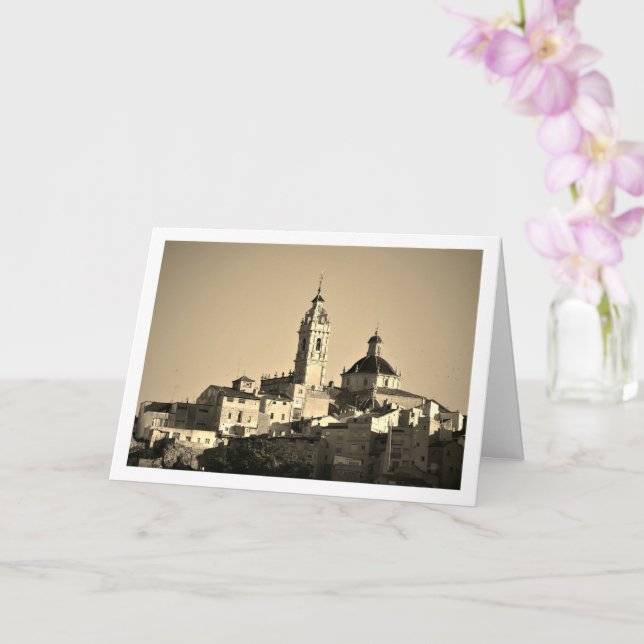 Tarjeta Iglesia Nuestra Señora de Los Ángeles, Valencia, e (Orquídea)