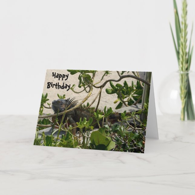 Tarjeta Iguana (Anverso)