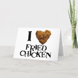 Tarjeta ilovefriedpollo
