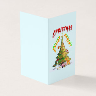 Tarjeta Iluminación de Navidad
