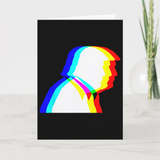 Tarjeta Ilusión óptica de Trump Edm