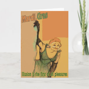Tarjeta Ilusiones de Mardi Gras 3