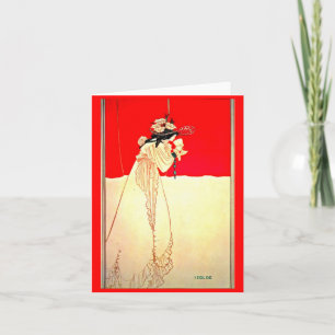 Tarjeta Ilustracion-Aubrey Beardsley 8 del