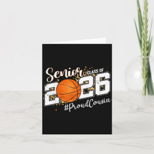 Tarjeta Ilustración de Baloncesto Senior Prima Hermana 202