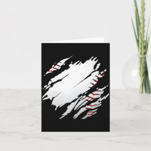 Tarjeta Ilustración de béisbol béisbol