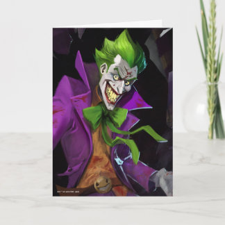 Tarjeta Ilustracion de bromista de crisis infinita