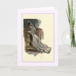 Tarjeta Ilustracion de Harrison Fisher