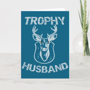 Tarjeta Ilustración de hombre Buck, el marido trofeo