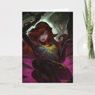 Tarjeta Ilustracion de marfil con veneno de crisis infinit