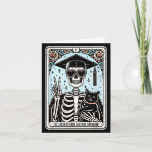 Tarjeta Ilustración de Tarot de Tesis Doctoral de Grado