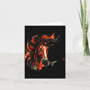 Tarjeta Ilustración del Año del Caballo Año Nuevo Chino 20