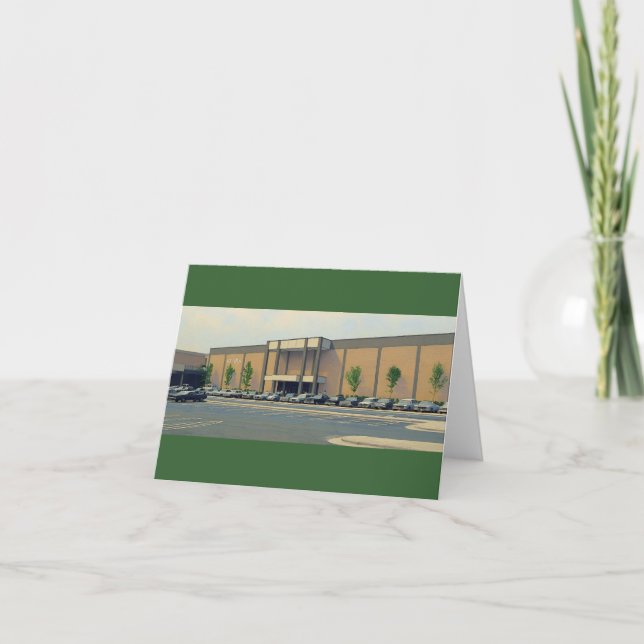 Tarjeta Ilustracion del centro comercial Sears Crabtree Va (Anverso)