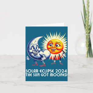 Tarjeta Ilustración del eclipse solar en América 4 08