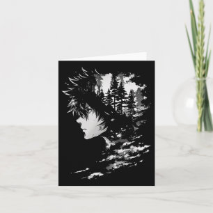 Tarjeta Ilustración gráfica de anime manga Anime 2