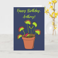 Ilustración Personalizada de Planta Carnívora Venu