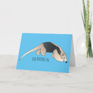 Tarjeta Ilustracion personalizado de Tamandua