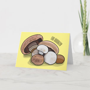 Tarjeta Ilustracion personalizado hongo