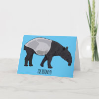 Ilustracion personalizado Tapir