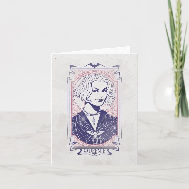 TARJETA ILUSTRACION QUEENIE GOLDSTEIN™ (Anverso)