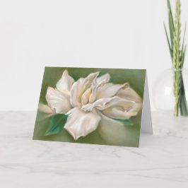 Tarjeta Ilustraciones del pastel del Gardenia