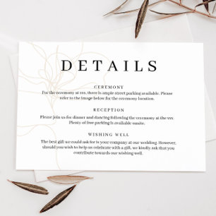 Tarjeta ilustrada con detalles de flores dibujadas