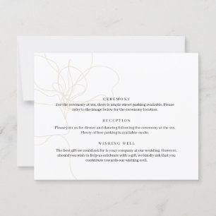 Tarjeta ilustrada con detalles de flores dibujadas