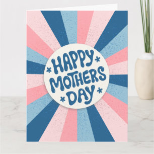 Tarjeta ilustrada del Día de la Madre feliz