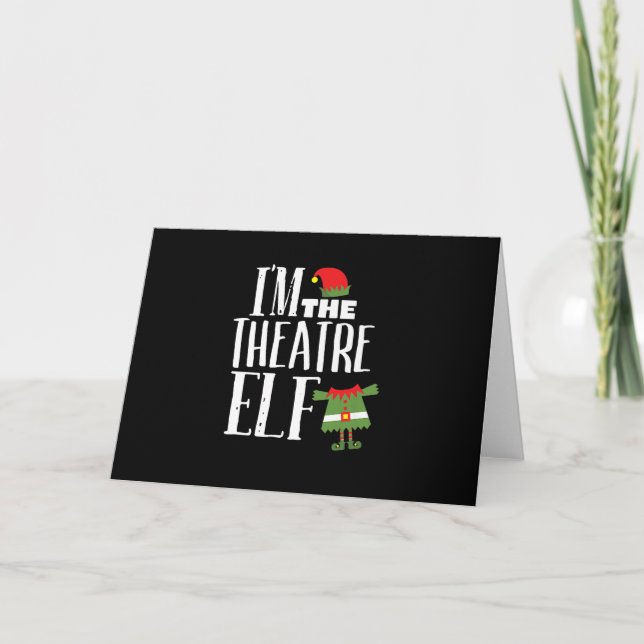 Tarjeta Im Actres Elf Navidades Divertidos De La Tripulaci (Anverso)