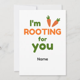 Tarjeta I'm Rooting for You