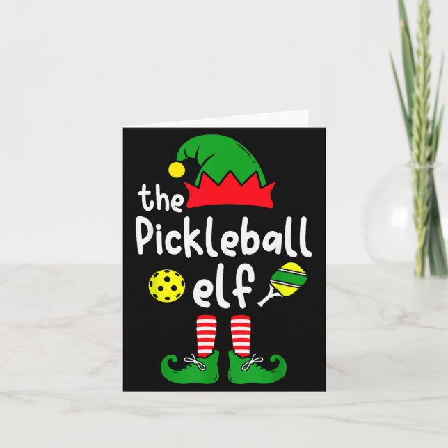 Tarjeta I'm The Ckle Ball Elf Christmas Family Matching Pa (Anverso)