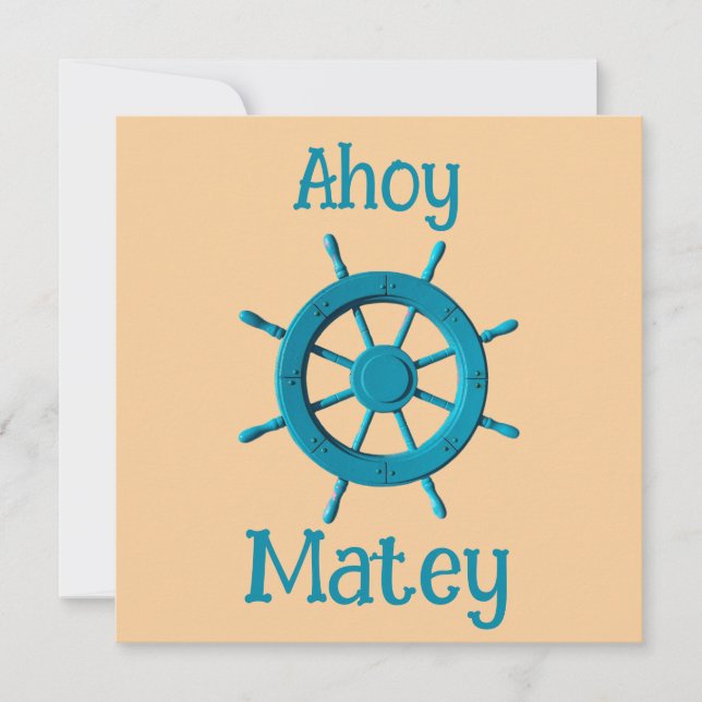 Tarjeta Imagen de la foto del volante de la rueda de la di (Anverso)